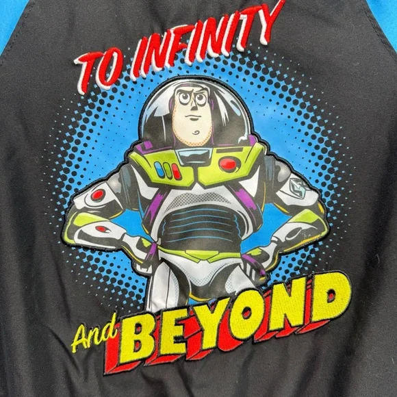 Store Toy Buzz Lightyear Varsity Jacket Vintage Disney Store Buzz